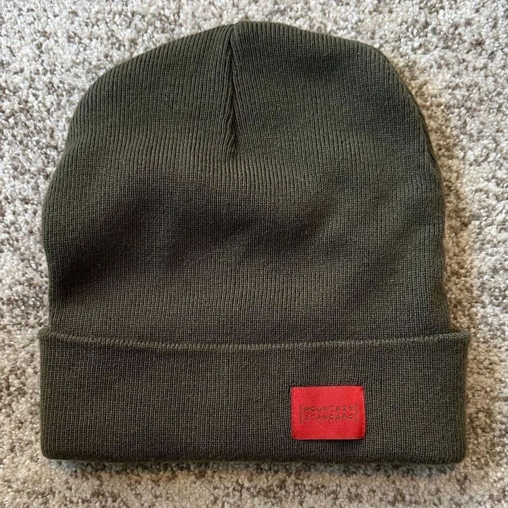 Mountain Standard Olive Beanie Hat O/S